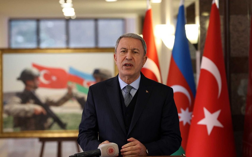 Hulusi Akar: "Türkiyə Azərbaycanın yanındadır"