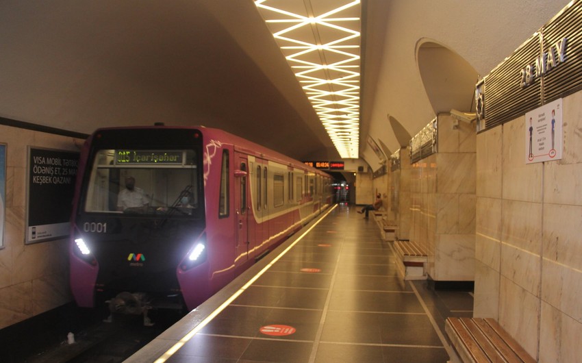 Metronun hərəkət cədvəlində dəyişiklik olacaq