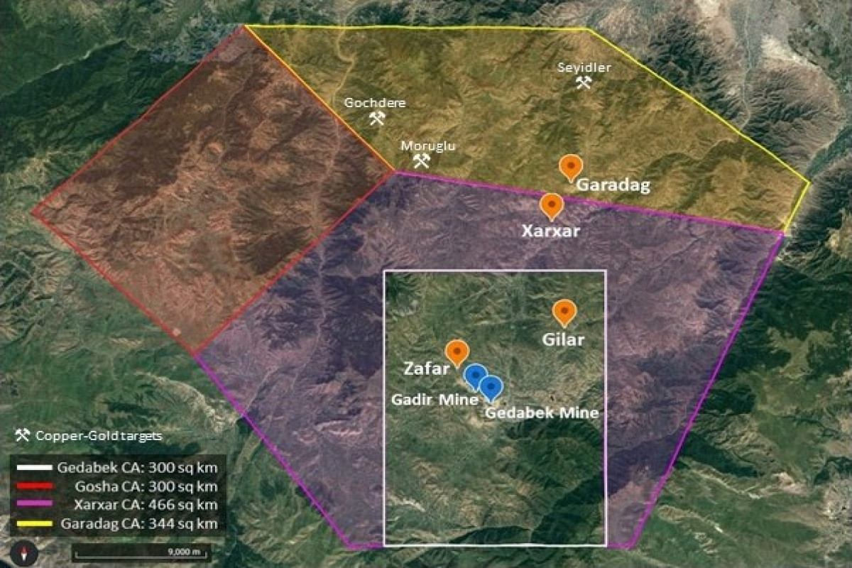 Britaniya şirkəti "Qaradağ"dakı mis ehtiyatının həcmini açıqlayıb